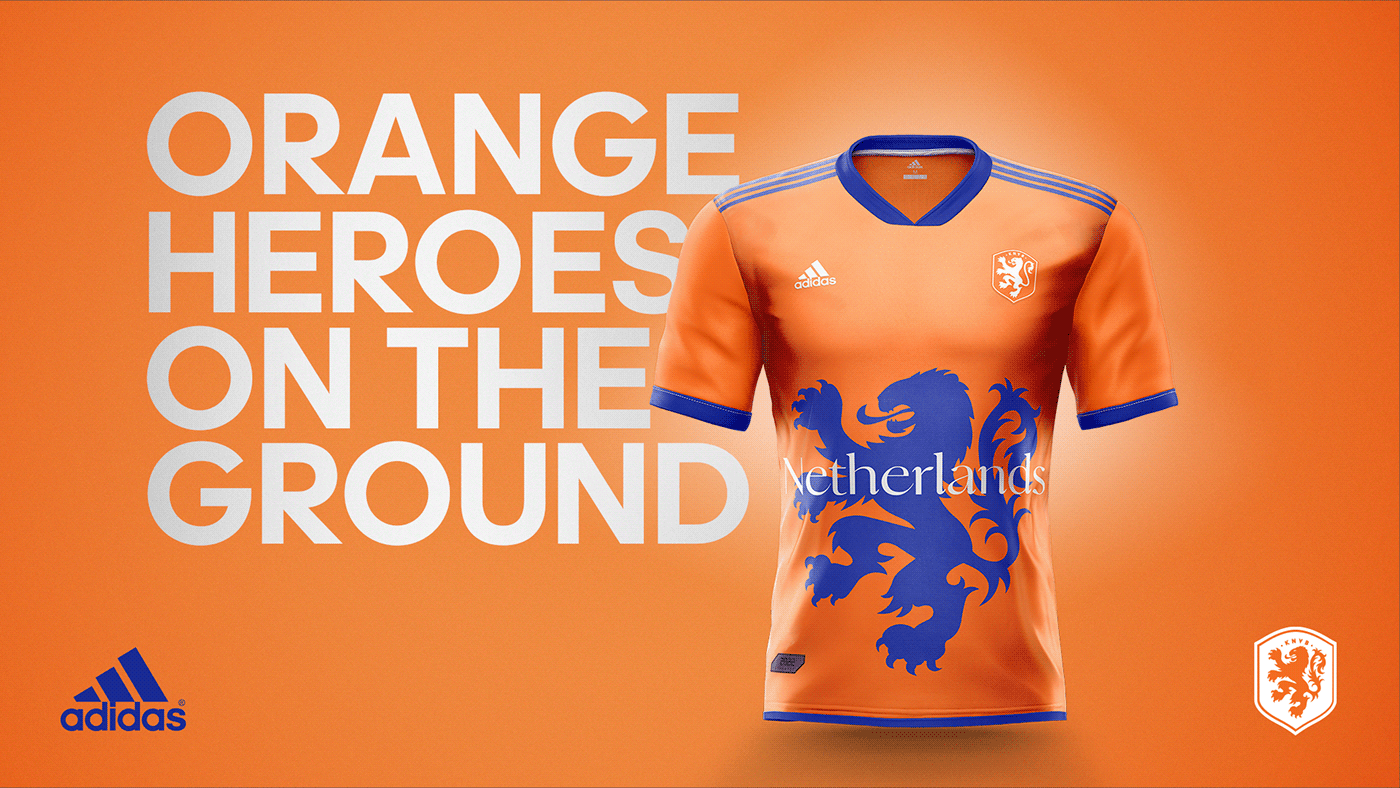 adidas Netherlands National Football Team 2023 • Ads of the World