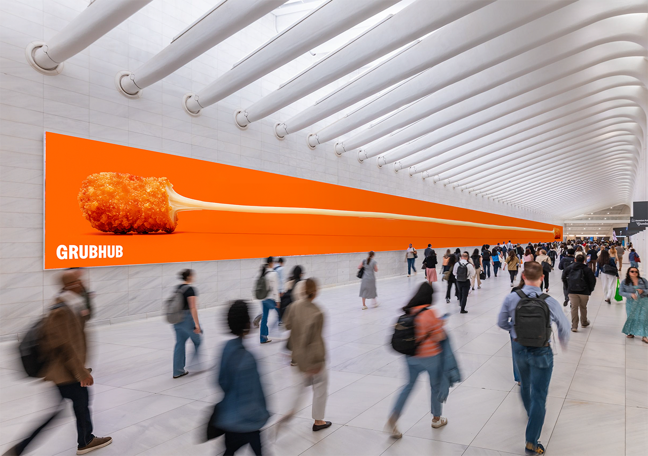 Grubhub Summon the Food — posters creativos