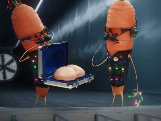 Get into the Christmas Spirit with Kevin The Carrot