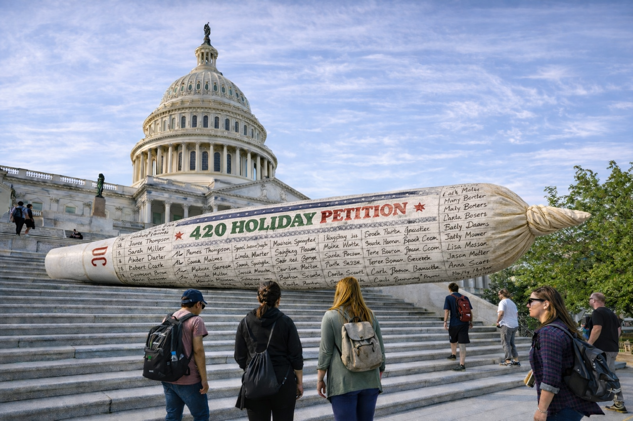 A Ridiculously Serious Campaign to Make 4/20 a National Holiday Image