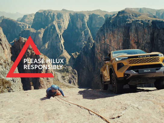 Please Hilux Responsibly