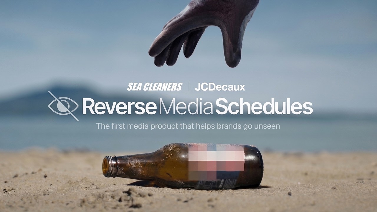 Sea Cleaners & JCDecaux - Reverse Media Schedules (case study) Image