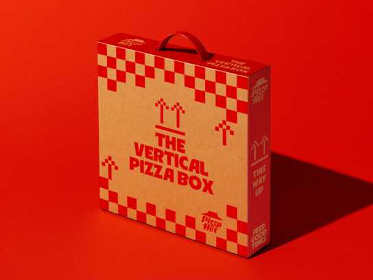 Vertical Pizza Box