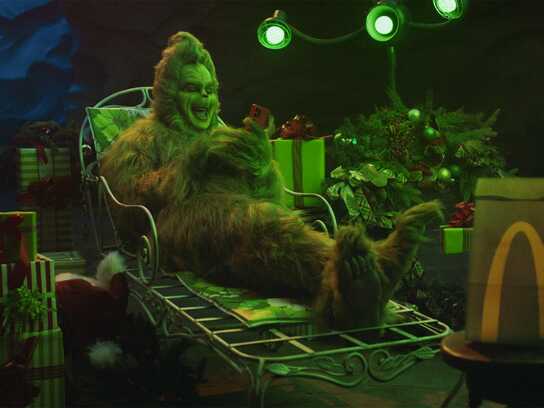 McDonald's Christmas Grinched