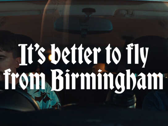 It's better to fly from Birmingham 