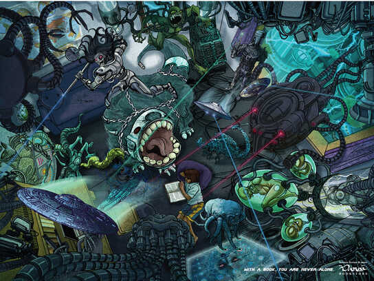 Science fiction, Erotica, Murder mystery