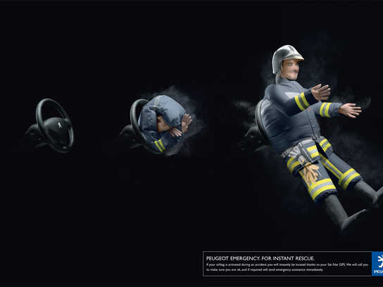 Firefighter air-bag