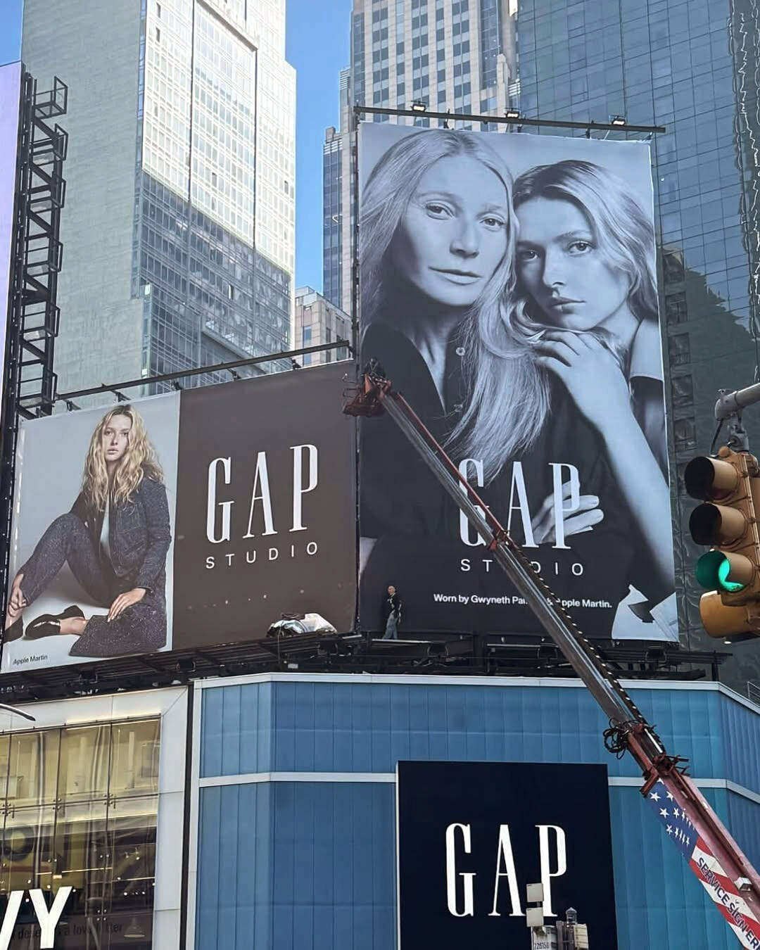 GapStudio Fall Winter 25 Collection 03 Campaign with Gwyneth Paltrow and Apple Martin