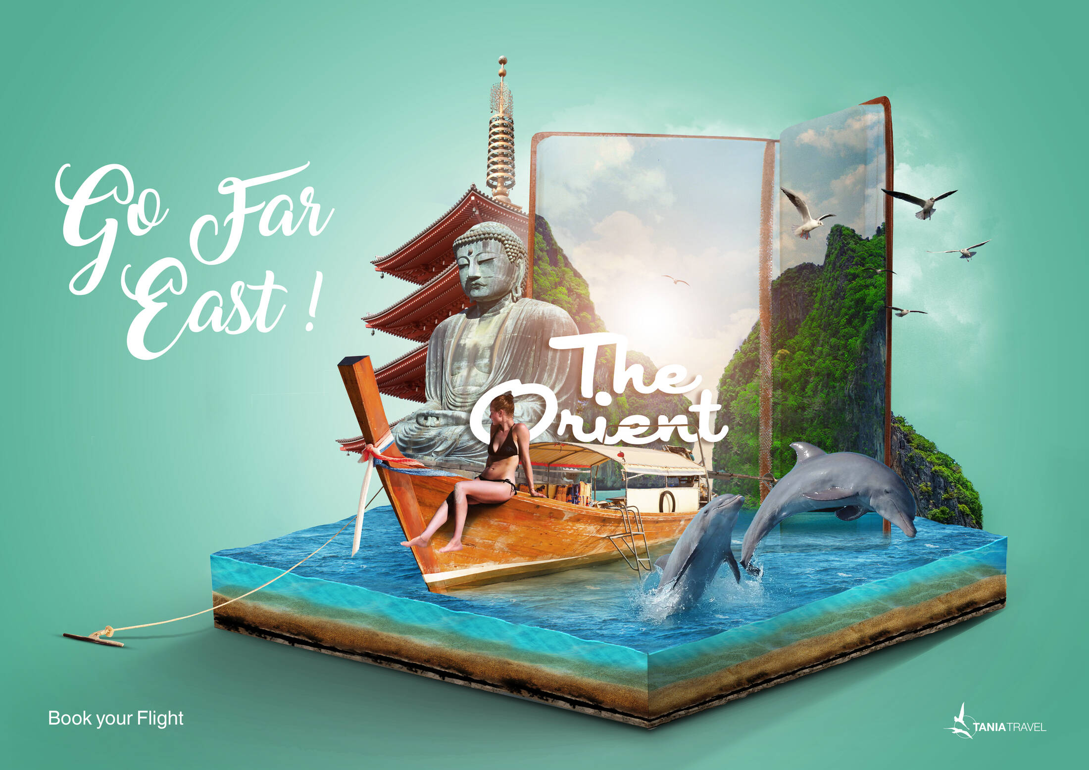 Tania Travel: USA, Orient, Middle East, India, Europe, Africa • Ads of