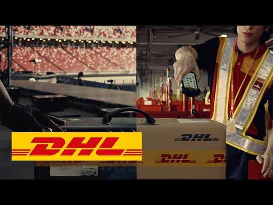 DHL x Coldplay. A partnership like no other. 