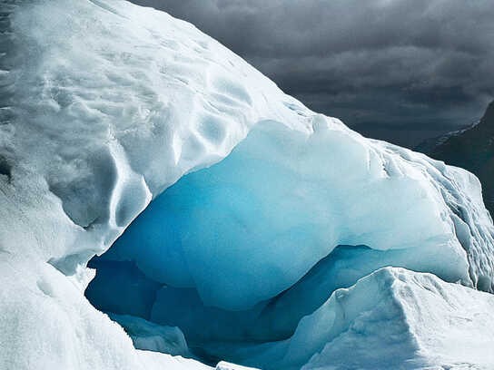 Snow cave newspaper delivery