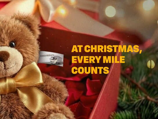At Christmas, every mile counts