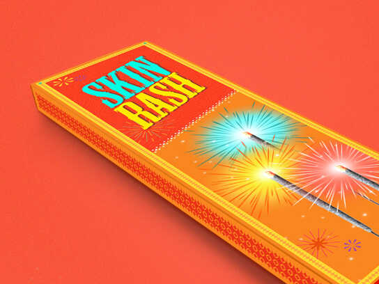 Diwali Festival Box Design 