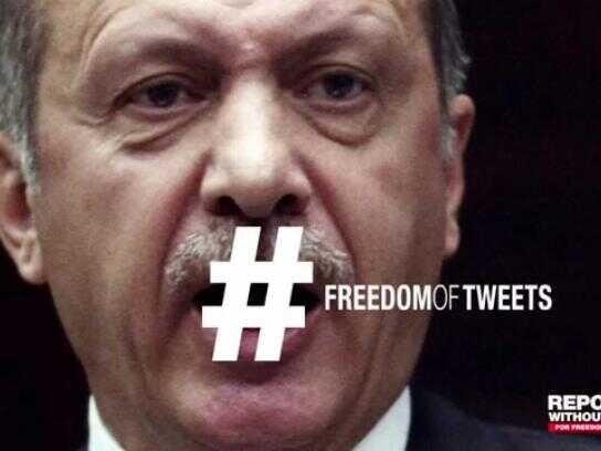 Freedom of tweets – Erdogan