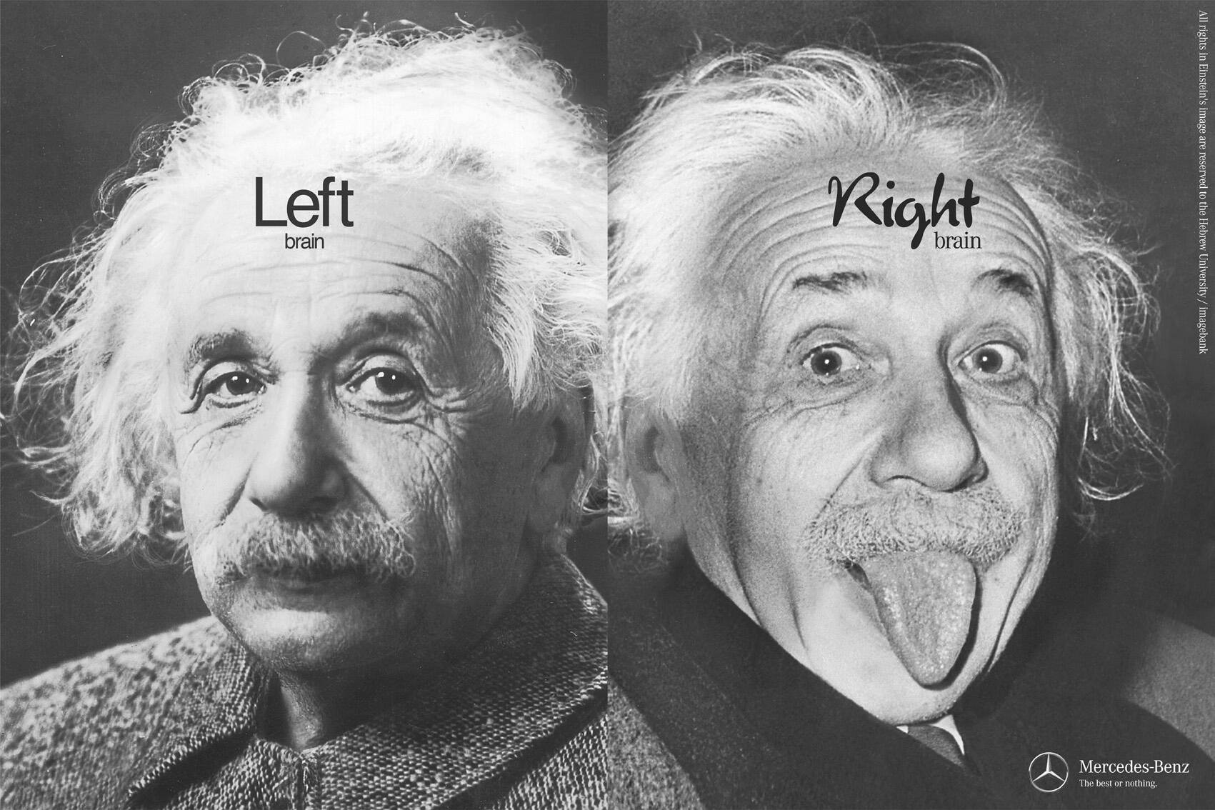 left brain vs right brain mercedes