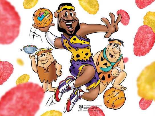 PEBBLES Cereal Teams with Nike and LeBron James