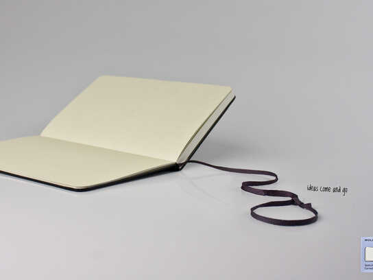 Moleskin notebook deals advertising