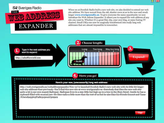 The Web Address Expander