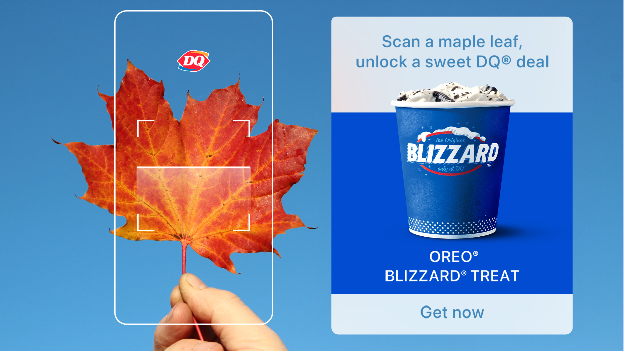 DQ reimagined one of the oldest advertising mediums with Falling Treats Image