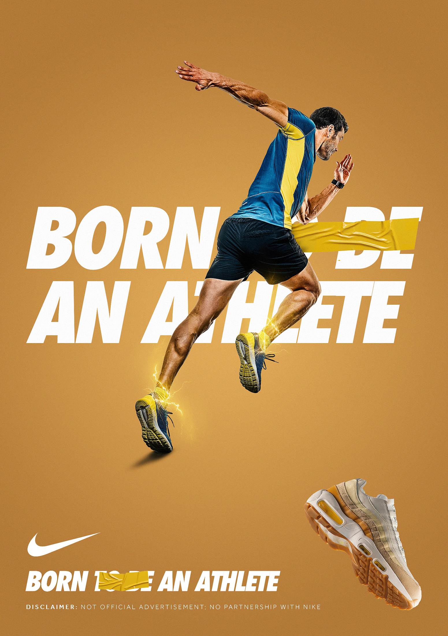 Nike shop ad runner