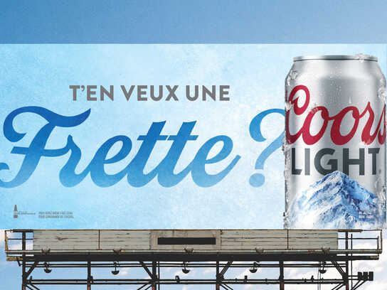 Coors Light "Frette" 