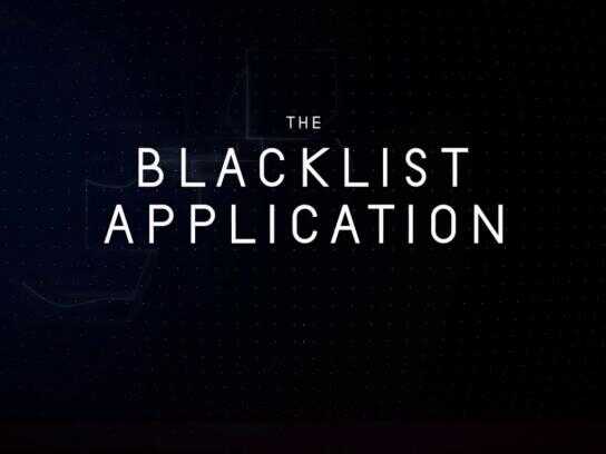 The Blacklist Application