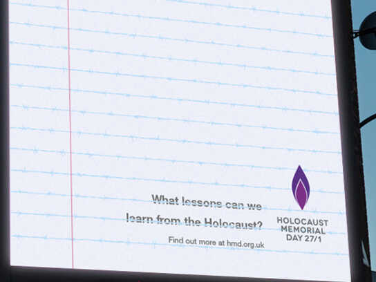 Lessons from the Holocaust 