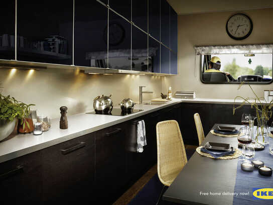 Kitchen, Kids, Living room