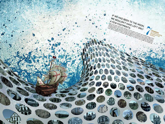 Moon, Audacity, Monuments