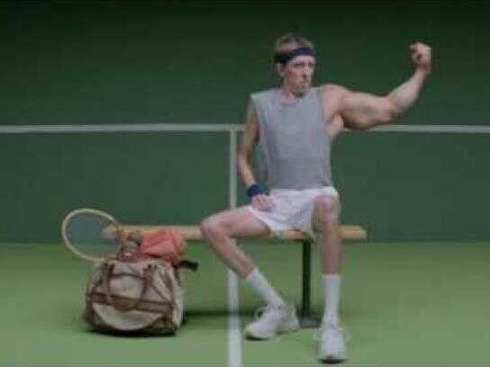 Tennis makes you stronger, Tennis makes you smarter, Tenn...