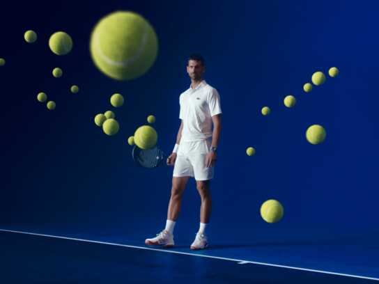 Builders Club Proudly Crafts Luxury Watch Campaign, featuring Novak Djokovic