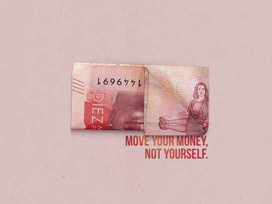 Move your money, not yourself