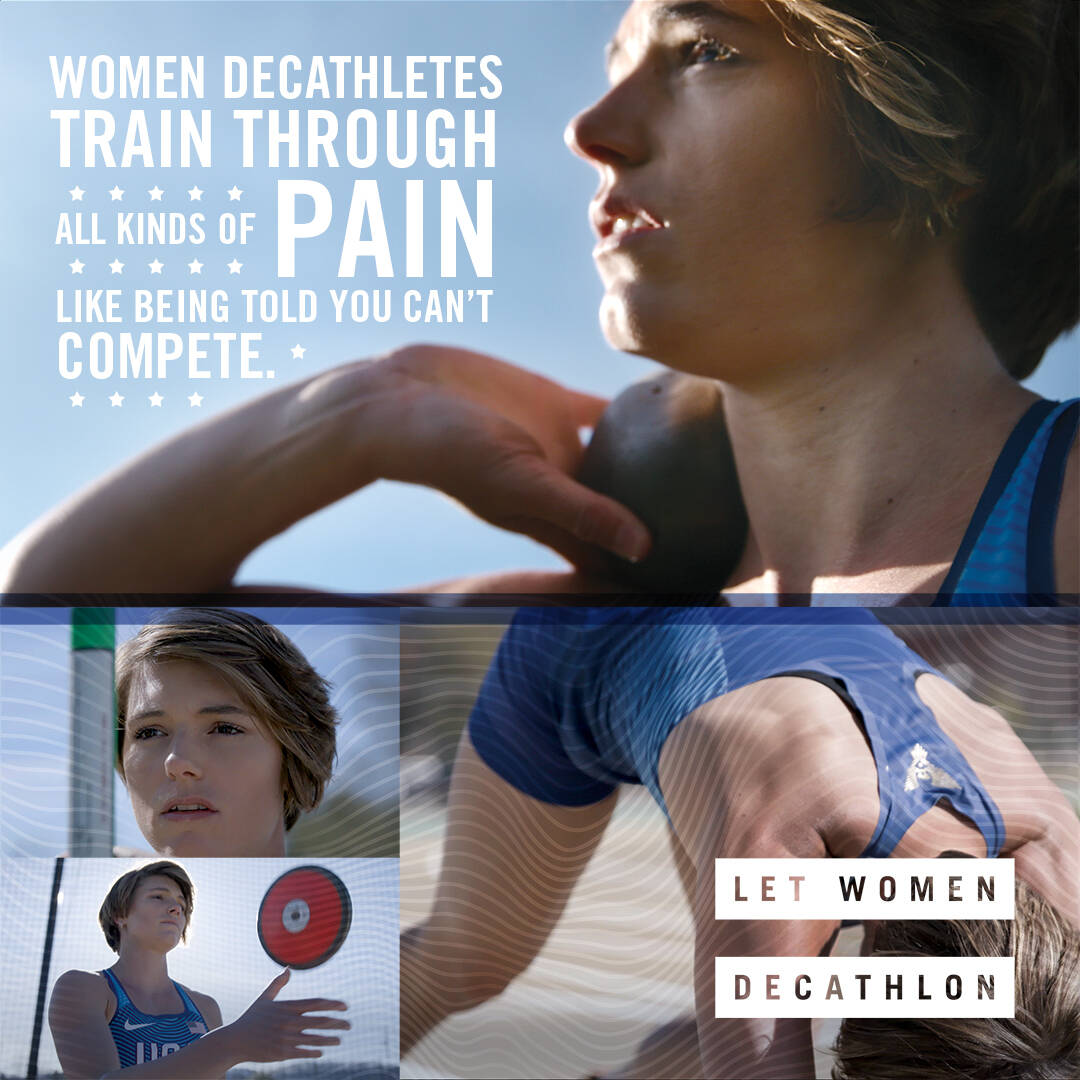 Let Women Decathlon: The toughest hurdle • Ads of the World