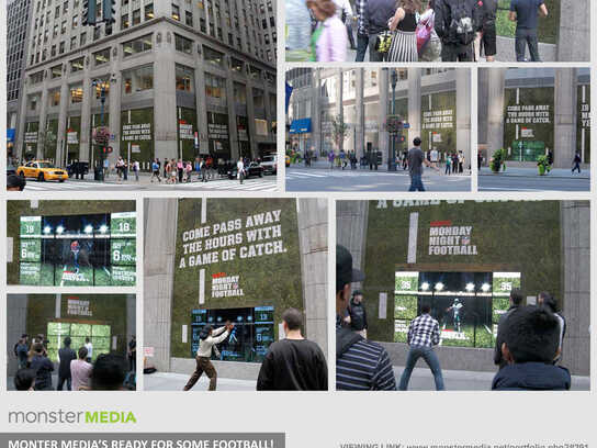 Monster Storefront, ESPN Street-Level Interactive Game