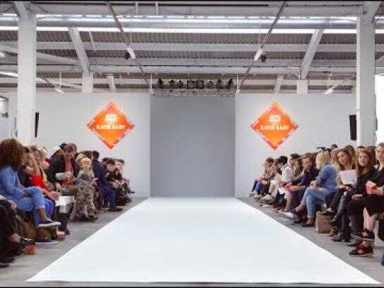 A catwalk collection in a lunch hour