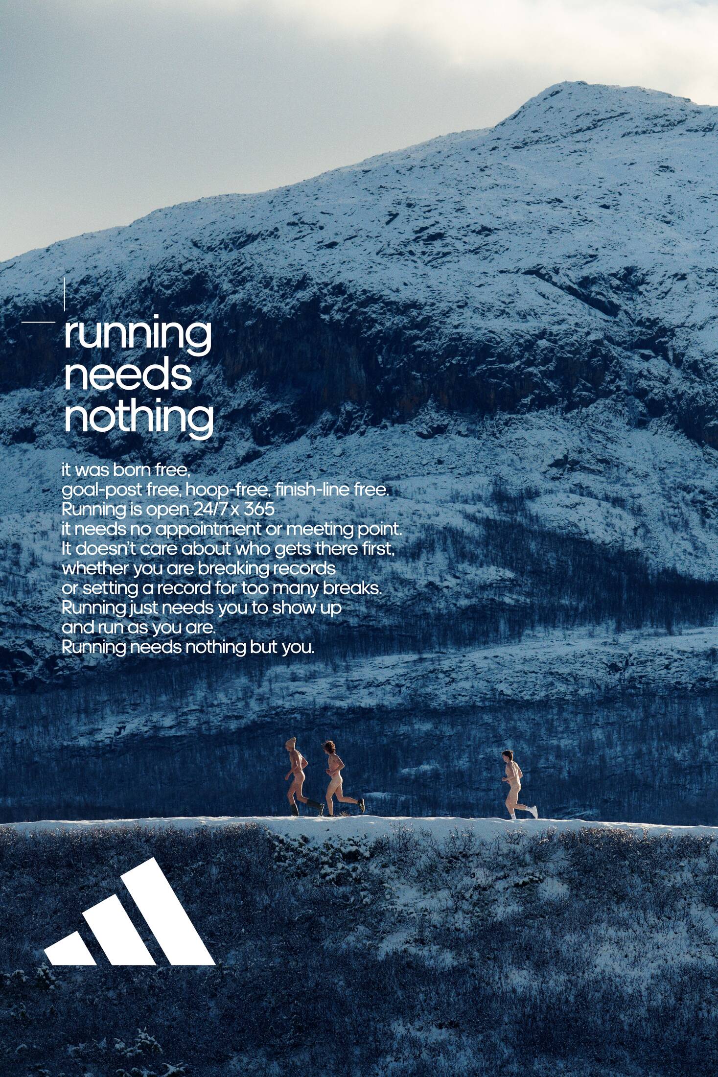 adidas Running needs nothing Ads of the World Part of The