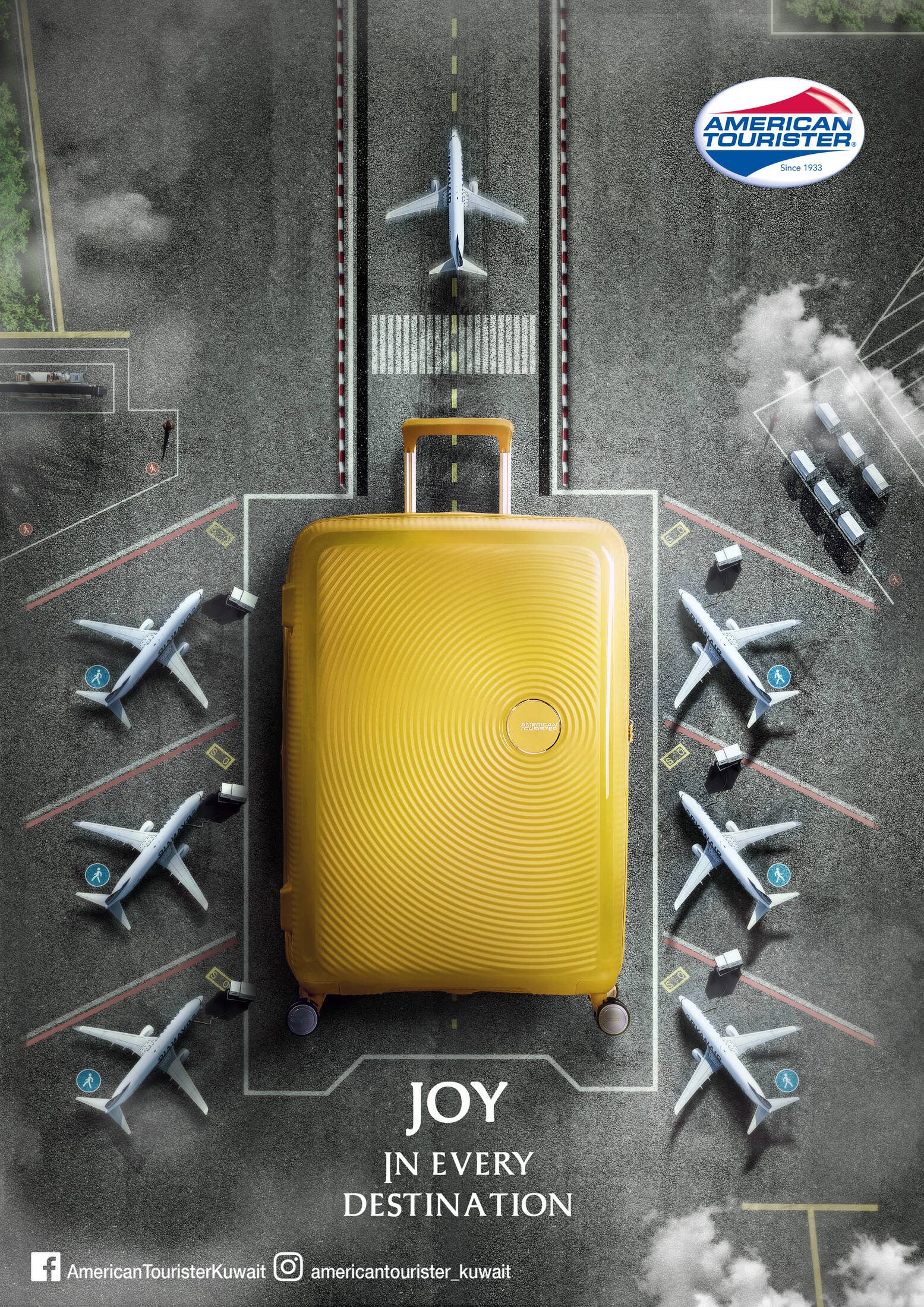 American Tourister: Joy in Every Destination • Ads of the World™