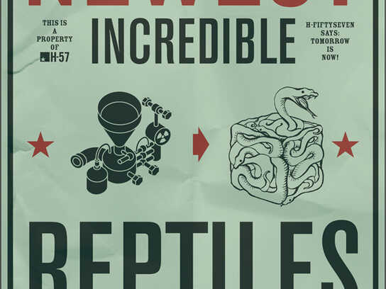 Reptiles compactor, Olympic, Cougar irritator, Cherry gun, Castle overturner, Bomb fros...