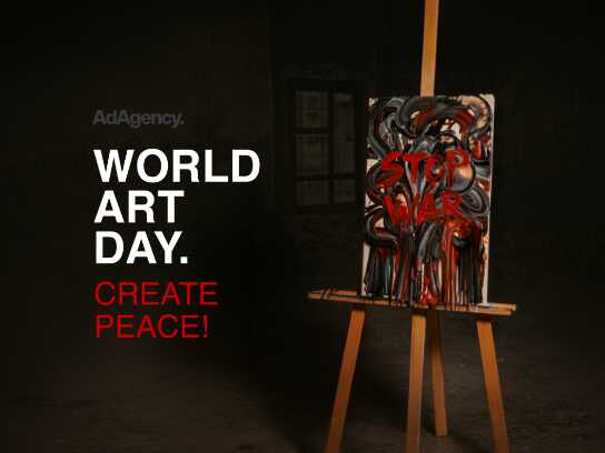 No War Campaign on World Art Day 2026