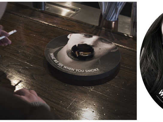 Ashtray in restaurants