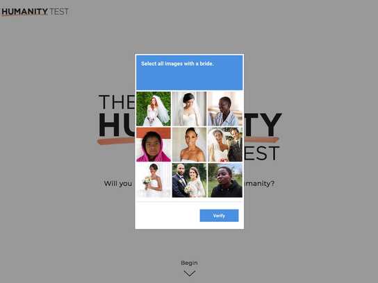 Will You Pass The Humanity Test?