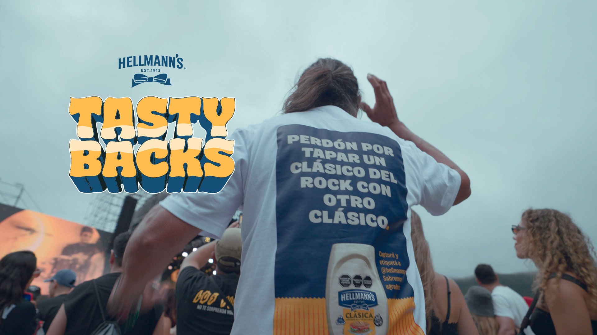 'Tasty Backs'  Turning Festival Backs into a Groundbreaking Ad Medium Image