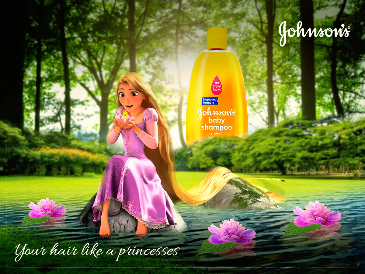 Johnson store princess shampoo