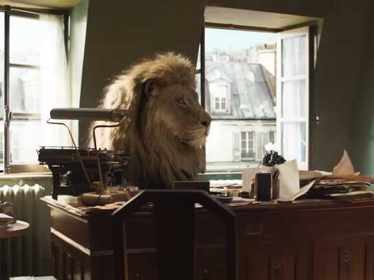 The lion that never gives up