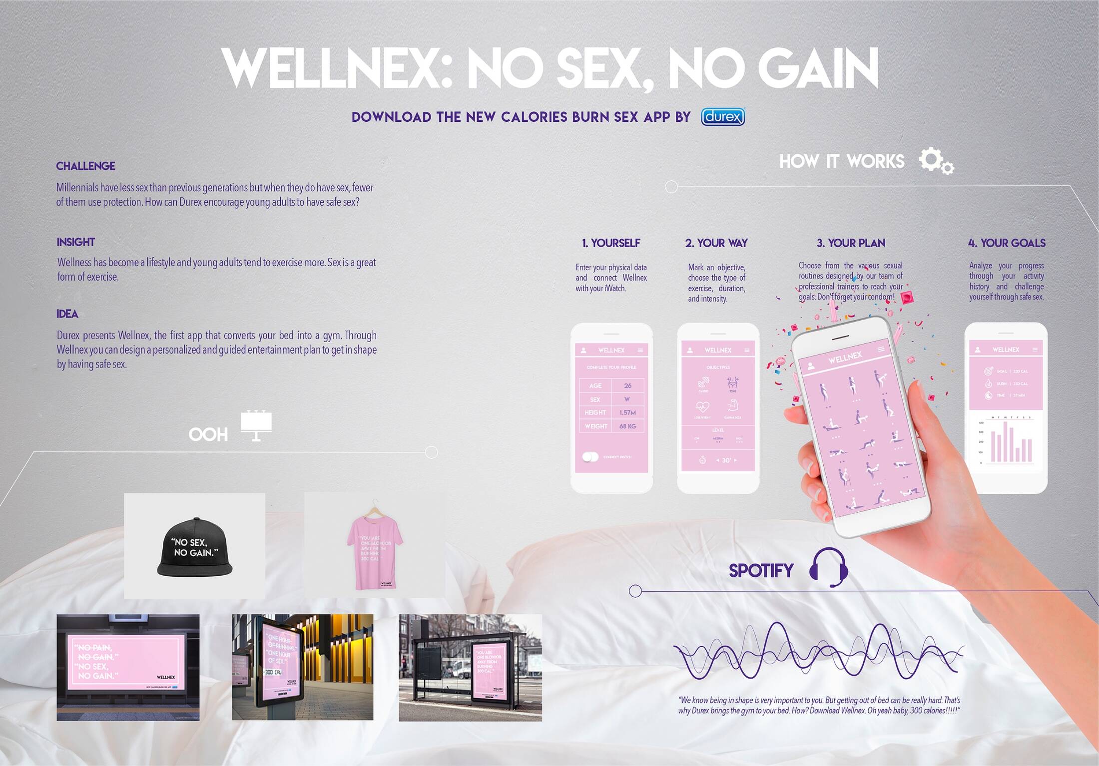 Durex: Wellnex: No Sex, No Gain • Ads of the World™ | Part of The Clio  Network