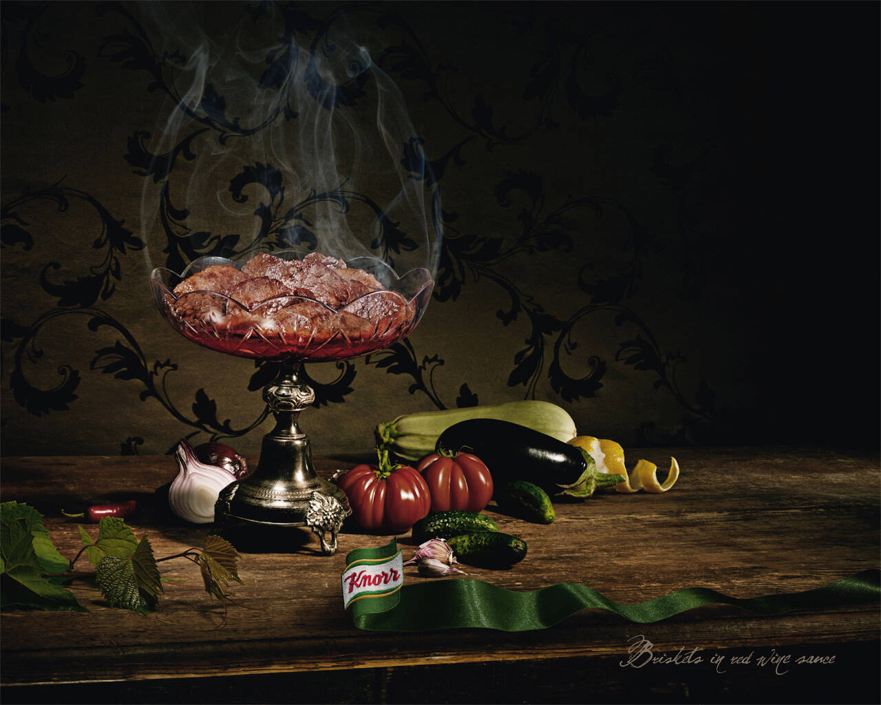 Knorr Briskets in red wine sauce • Ads of the World™ Part of The Clio Network