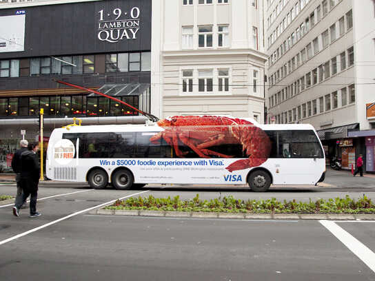 Giant Lobster Bus