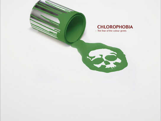 Chlorophobia, Papyrophobia, Chronophobia