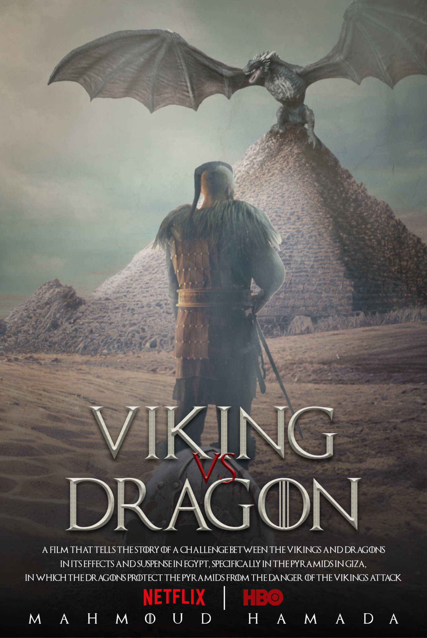 Viking Vs Dragon, Movie Poster • Ads of the World™