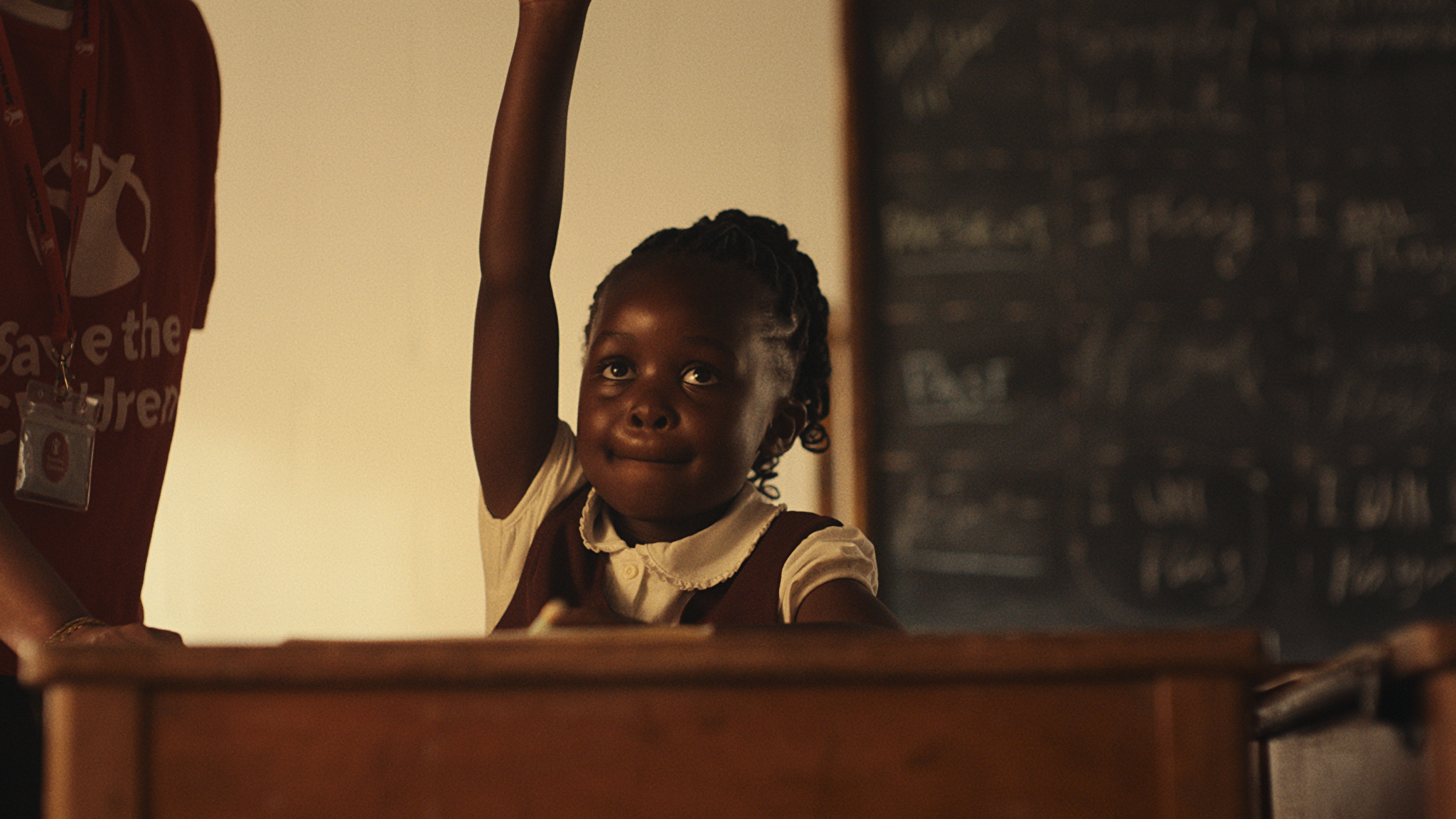 Change the world. Start with a child. Image